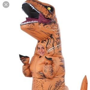 Inflatable Trex costume